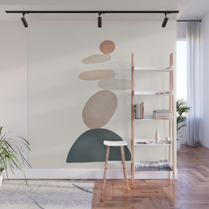 Balancing Stones 24 Wall Mural Gallery Image 1
