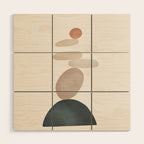Balancing Stones 24 Wood Wall Art Gallery Image 1