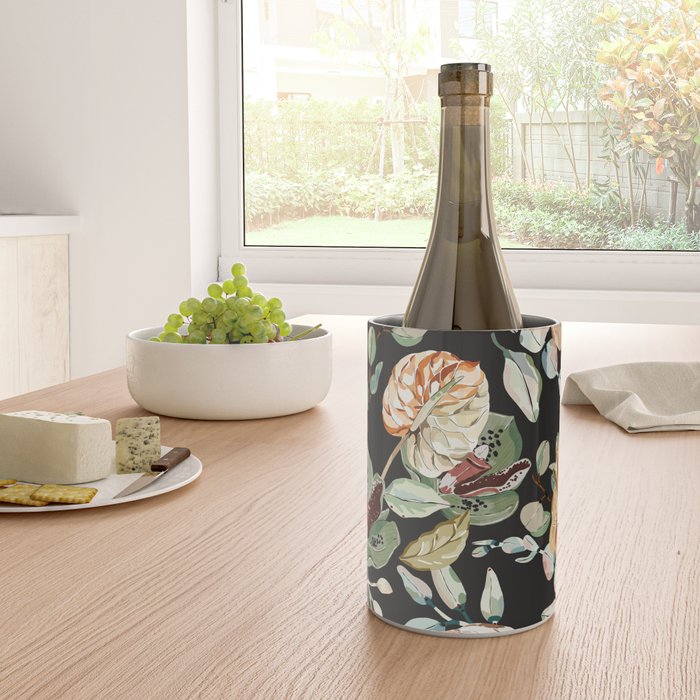 Lush colorful exotic garden C Wine Chiller Gallery Image 4