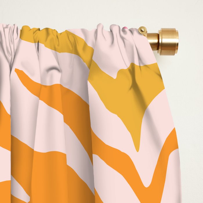 Tiger: PATTERN 07 | The Peach Edition Window Curtain Gallery Image 2