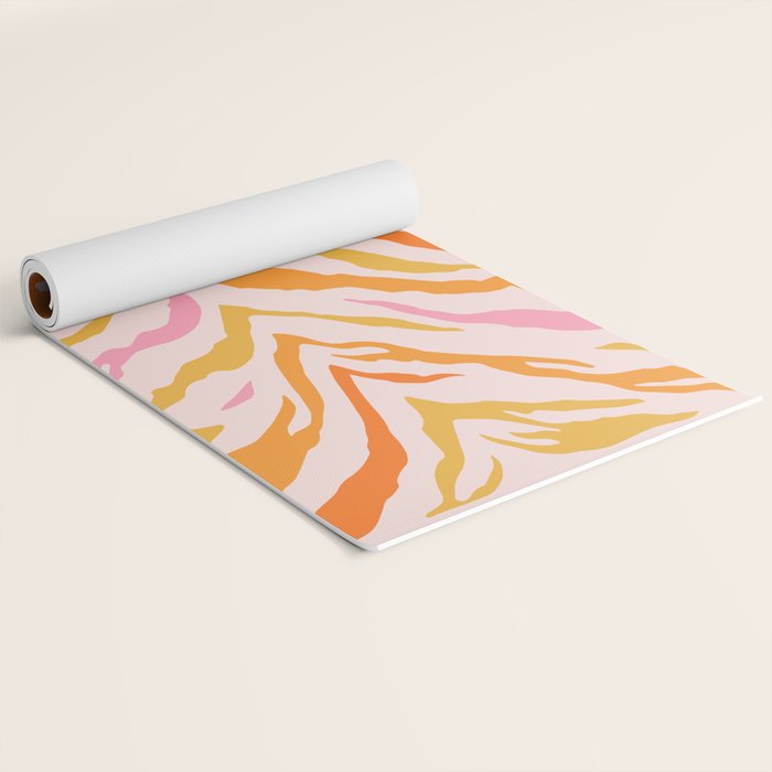 Tiger: PATTERN 07 | The Peach Edition Yoga Mat Gallery Image 2