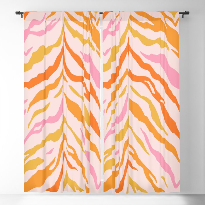Tiger: PATTERN 07 | The Peach Edition Window Curtain Gallery Image 5