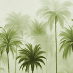 Lush Green Palm Grove Watercolor Art Coffee Mug Gallery Image 2