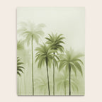 Lush Green Palm Grove Watercolor Art Notebook Gallery Image 4