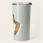Sea Turtle in Bathtub #green Travel Mug Gallery Image 2