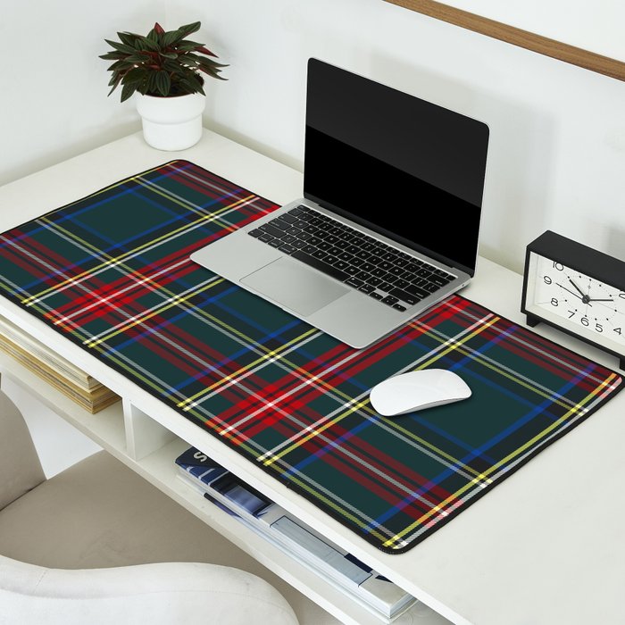 Scottish Tartan Desk Mat Gallery Image 2