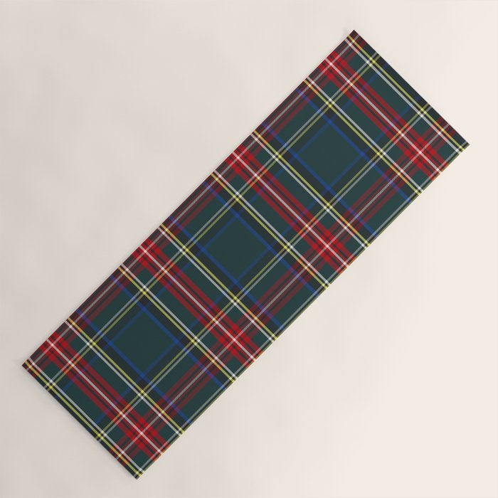 Scottish Tartan Yoga Mat Gallery Image 1