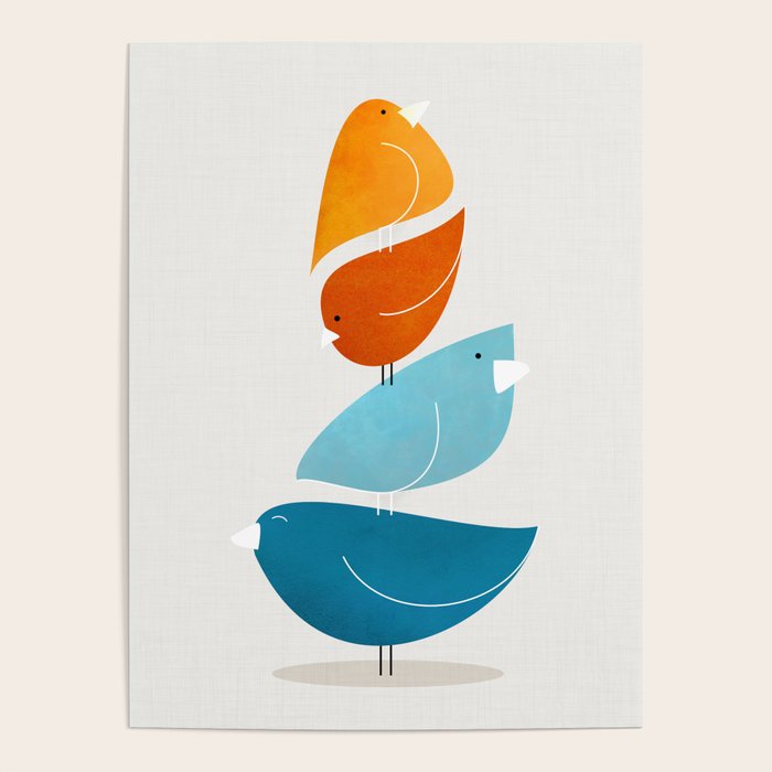Bird Stack 4 Poster Gallery Image 4