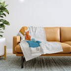 Bird Stack 4 Throw Blanket Gallery Image 1