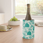 Green leaves pattern Wine Chiller Gallery Image 4