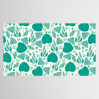 Green leaves pattern Tablecloth Gallery Image 2