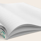 Green leaves pattern Notebook Gallery Image 2