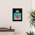 Memphis pattern 90 - 80s / 90s Retro Poster Gallery Image 2