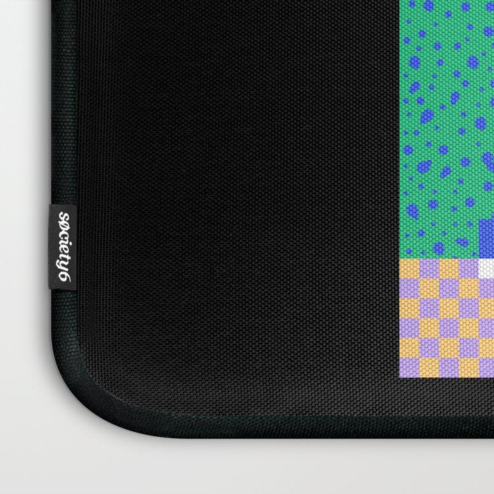 Memphis pattern 90 - 80s / 90s Retro Laptop Sleeve Gallery Image 3