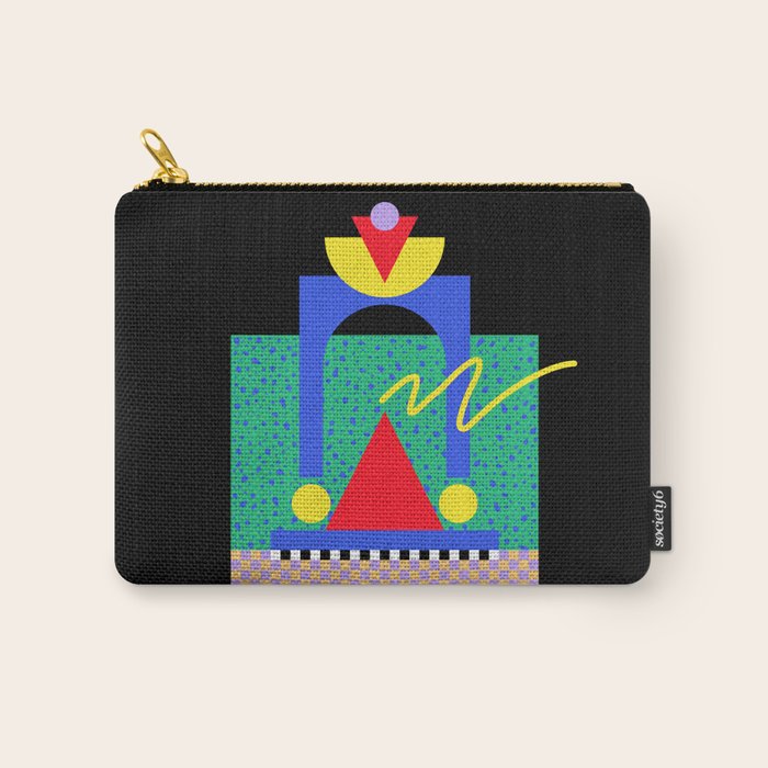 Memphis pattern 90 - 80s / 90s Retro Carry All Pouch Gallery Image 1