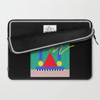 Memphis pattern 90 - 80s / 90s Retro Laptop Sleeve Gallery Image 2