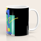 Memphis pattern 90 - 80s / 90s Retro Coffee Mug Gallery Image 1