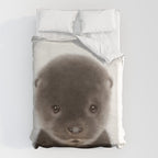 Baby Otter Duvet Cover Gallery Image 6