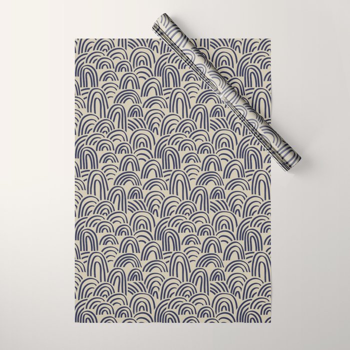 Charcoal Arches #2 Wrapping Paper Gallery Image 1