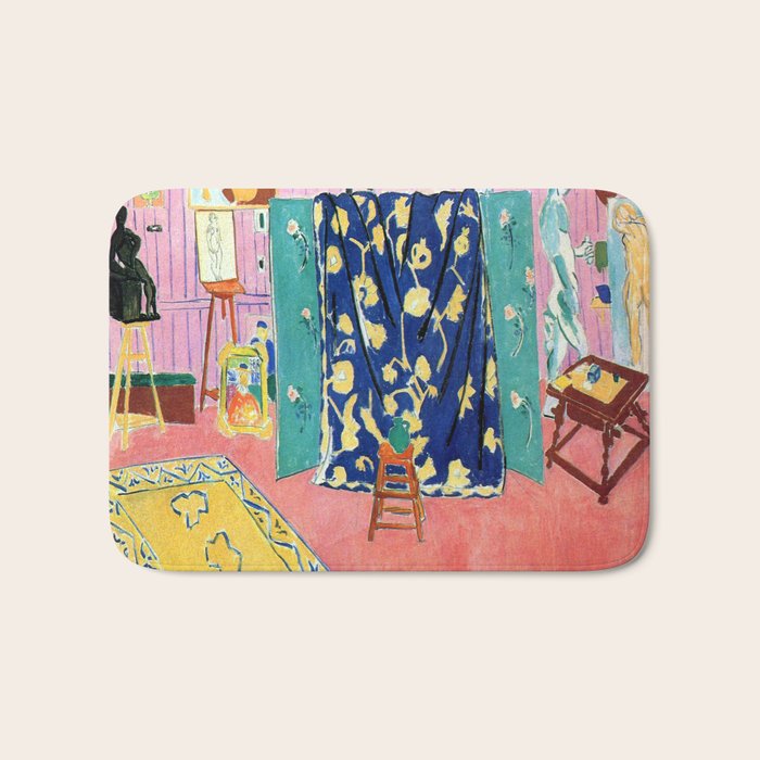 Henri Matisse The Pink Studio Bath Mat Gallery Image 1