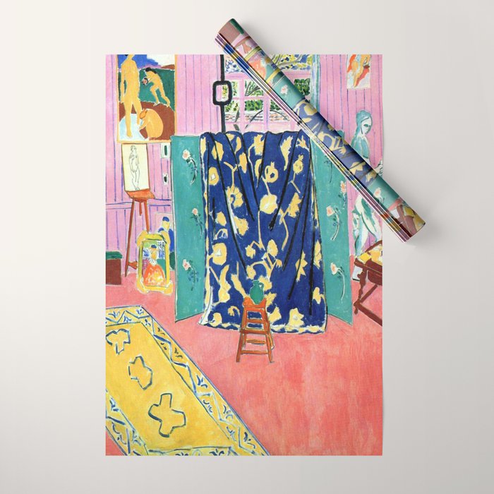 Henri Matisse The Pink Studio Wrapping Paper Gallery Image 1