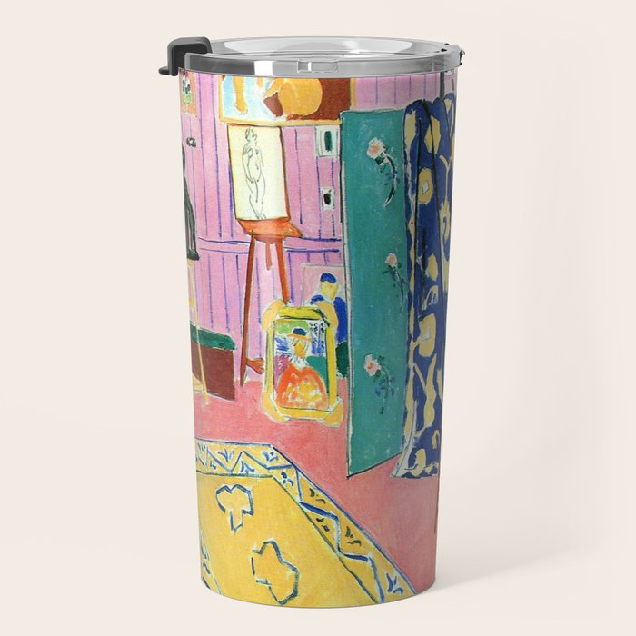 Henri Matisse The Pink Studio Travel Mug Gallery Image 3