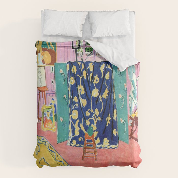 Henri Matisse The Pink Studio Duvet Cover Gallery Image 6