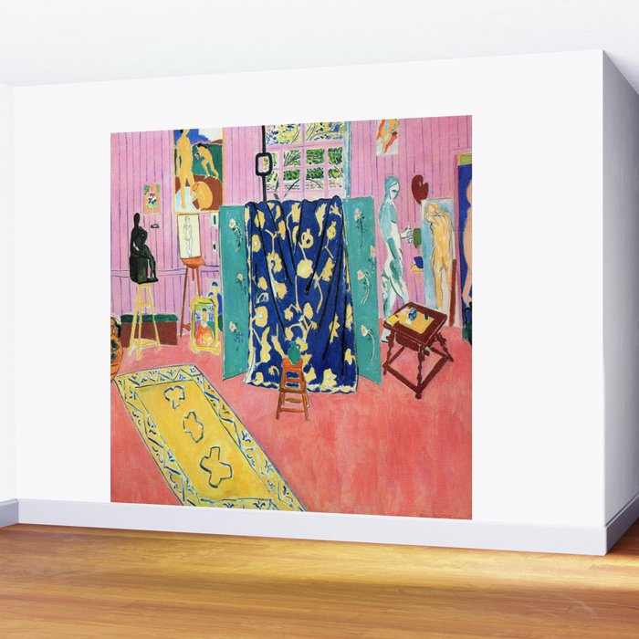 Henri Matisse The Pink Studio Wall Mural Gallery Image 2