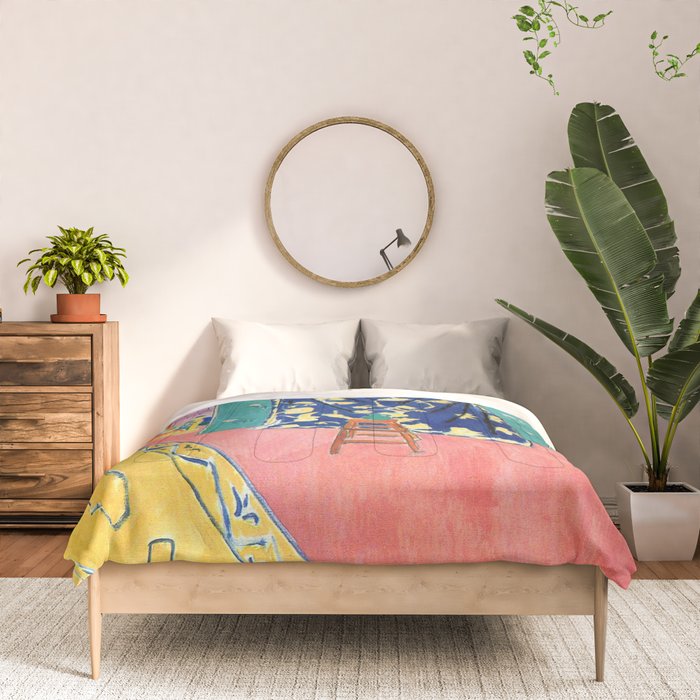 Henri Matisse The Pink Studio Comforter Gallery Image 3