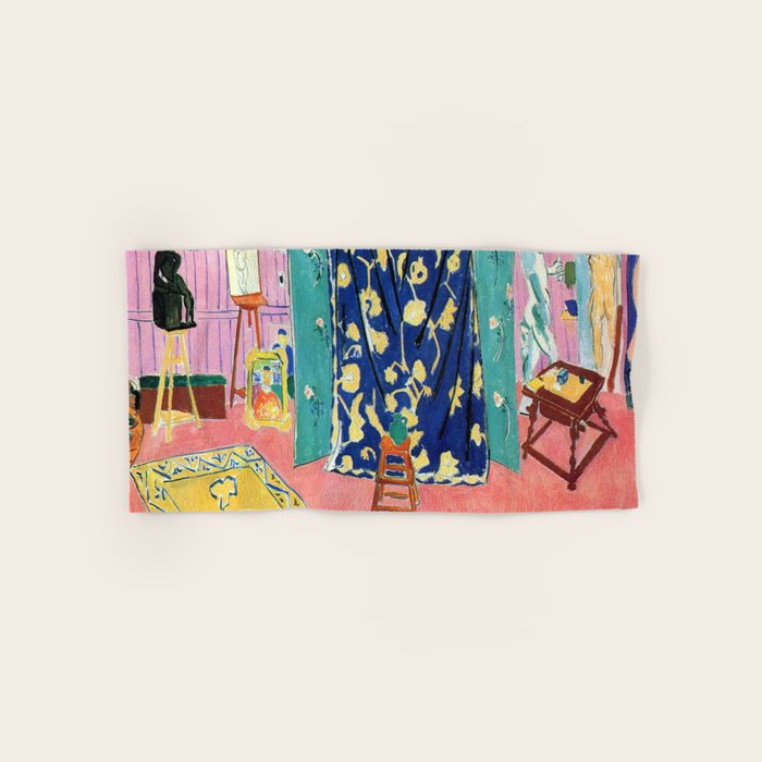 Henri Matisse The Pink Studio Hand & Bath Towel Gallery Image 1