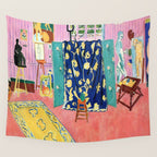 Henri Matisse The Pink Studio Wall Tapestry Gallery Image 4