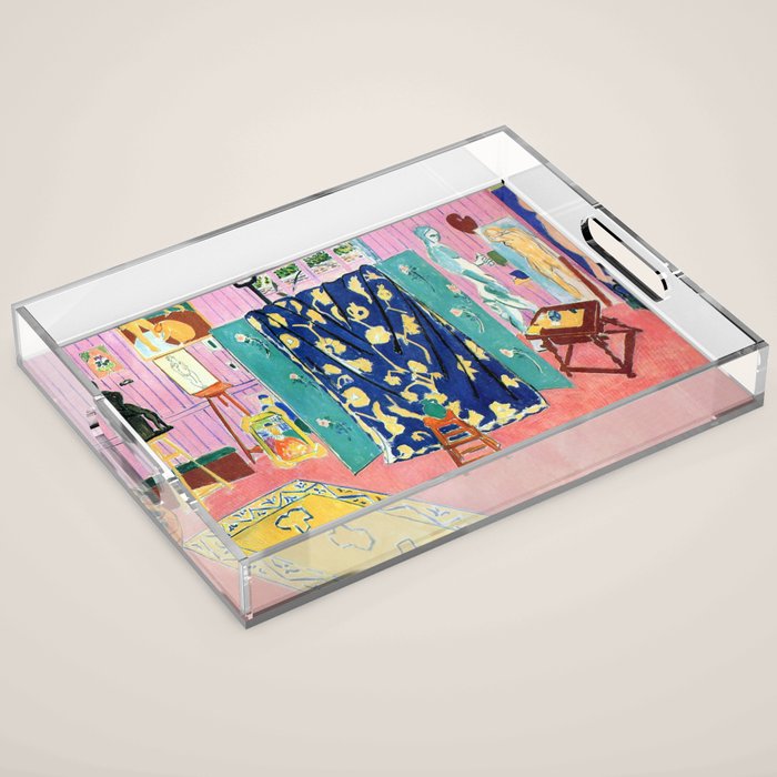 Henri Matisse The Pink Studio Acrylic Tray Gallery Image 1