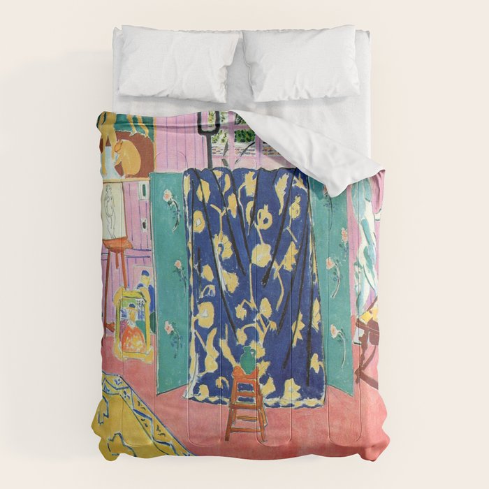 Henri Matisse The Pink Studio Comforter Gallery Image 1