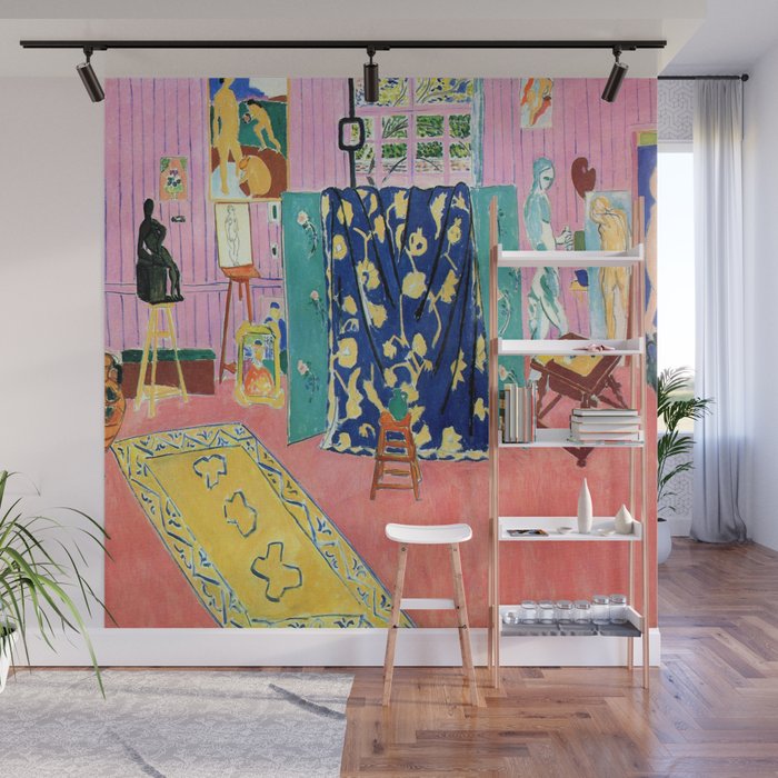 Henri Matisse The Pink Studio Wall Mural Gallery Image 1