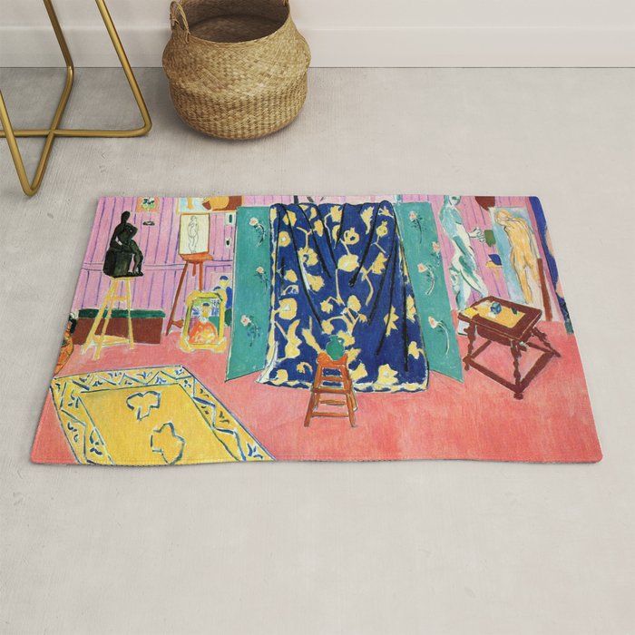 Henri Matisse The Pink Studio Rug Gallery Image 1