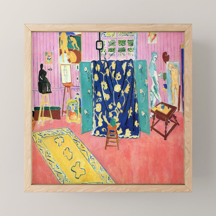 Henri Matisse The Pink Studio Mini Art Print Gallery Image 1