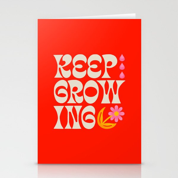 Keep Growing Stationery Card Gallery Image 2