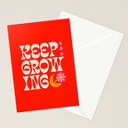 Keep Growing Stationery Card Gallery Image 2