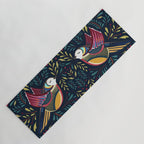 Peace Bird | Navy Yoga Mat Gallery Image 1