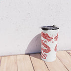 Chinese Dragon - Crimson Palette Travel Mug Gallery Image 4