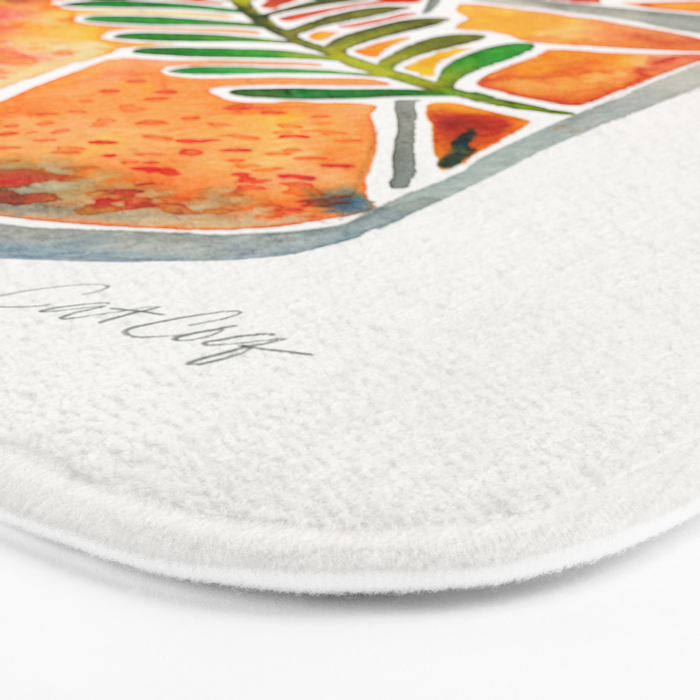 Blood Orange Tequila Sunrise Bath Mat Gallery Image 3