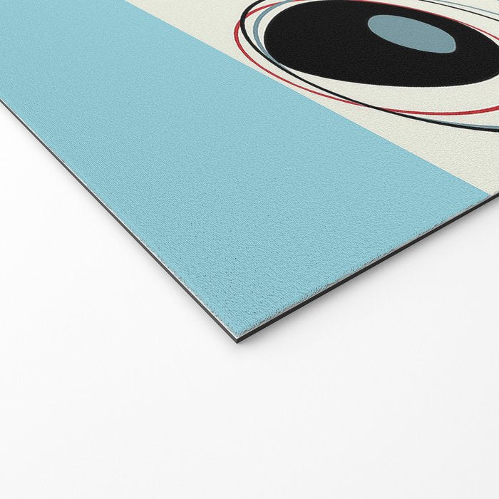 Mid-Century Modern Art Cats Welcome Mat Gallery Image 2