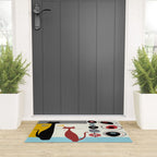 Mid-Century Modern Art Cats Welcome Mat Gallery Image 3
