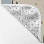 Two Cheetahs 4 Bath Mat Gallery Image 2