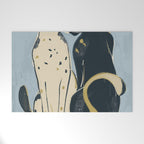 Two Cheetahs 4 Welcome Mat Gallery Image 1