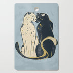 Two Cheetahs 4 Cutting Board Gallery Image 1