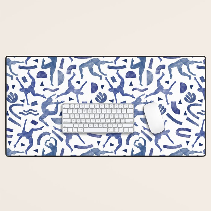 Simple shapes of women Desk Mat Gallery Image 1