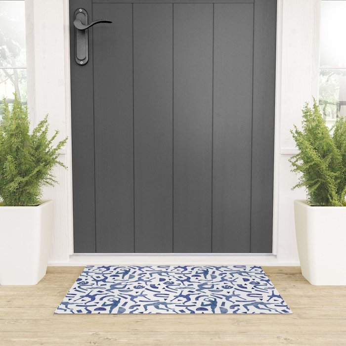 Simple shapes of women Welcome Mat Gallery Image 3