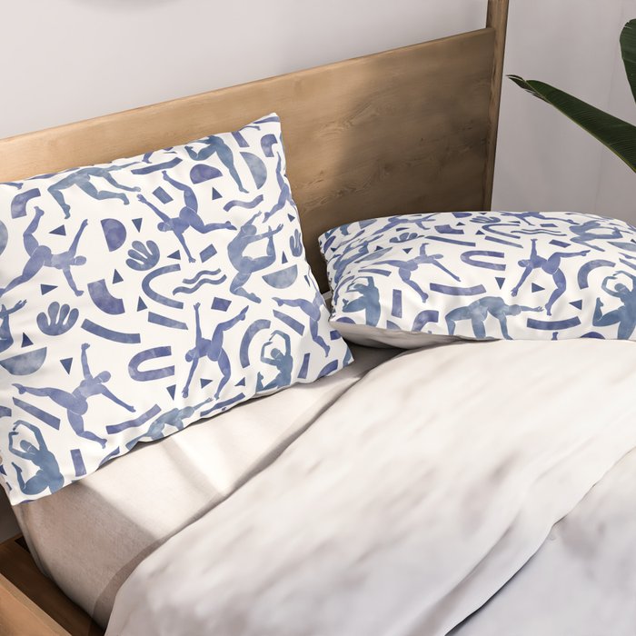 Simple shapes of women Pillow Sham Gallery Image 2