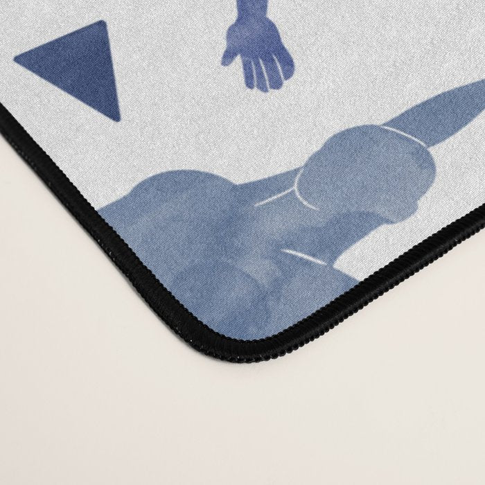 Simple shapes of women Desk Mat Gallery Image 4